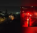 VÍDEO: Caminhão derruba poste, foge e deixa rua sem energia em Apucarana