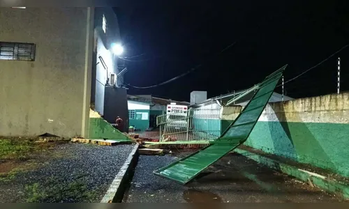 
							Temporal derruba árvores e destelha casas em Faxinal
						
						