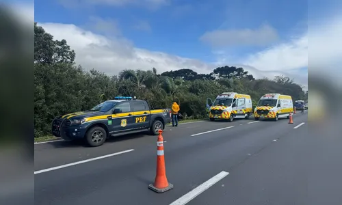 
							Acidente grave deixa um morto e outro ferido na BR-376 no Paraná
						
						