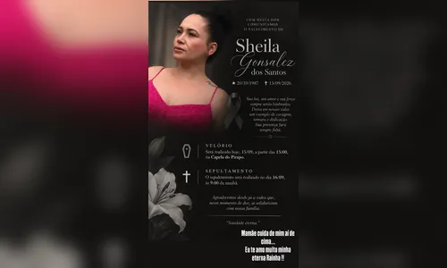 
							Apucaranense morre aos 38 anos após perder a luta contra o câncer
						
						
