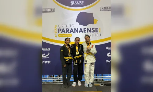 
							Atleta apucaranense é campeã de forma antecipada do Circuito Paranaense de Jiu-Jítsu
						
						