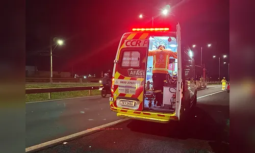 
							No dia do aniversário, mulher se envolve em acidente na BR-369 em Arapongas
						
						