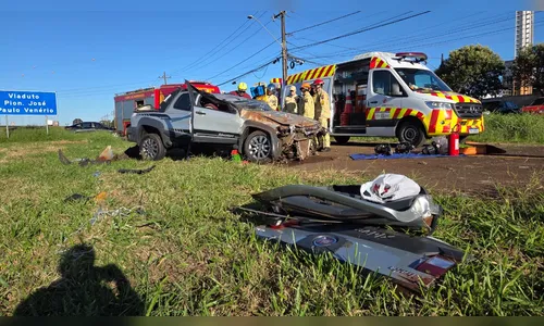 
							Homem fica ferido após picape capotar na BR-369 em Apucarana
						
						