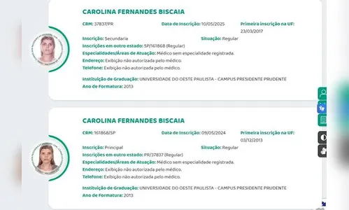 
							Médica do PR é condenada a 11 anos de prisão por falsos diagnósticos de câncer de pele
						
						