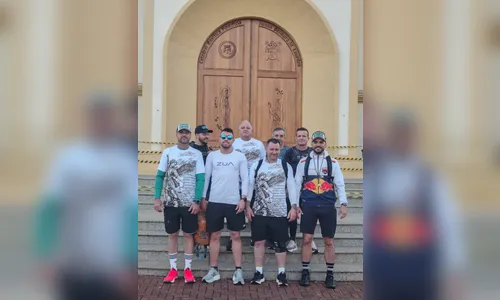 
							Oito peregrinos de Apucarana caminham até Santuário de São Miguel Arcanjo
						
						