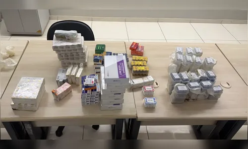 
							PF e Receita apreendem 1,6 mil ampolas de medicamentos entre Arapongas e Rolândia
						
						