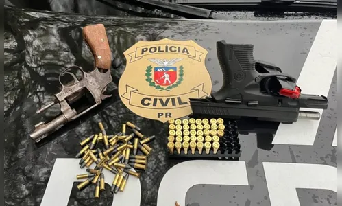 
							Polícia Civil apreende armas, munições e prende homem durante operação no Norte do Paraná
						
						