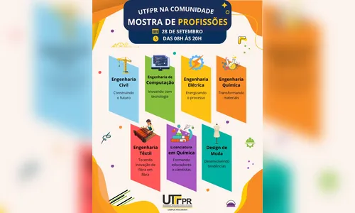 
							UTFPR Apucarana abre as portas para a comunidade na Mostra de Profissões 2026
						
						