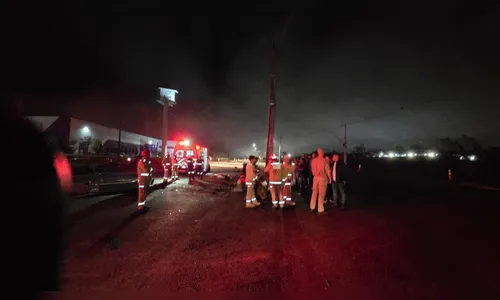 
							Acidente de moto deixa um morto e um ferido grave na saída para Curitiba em Apucarana
						
						