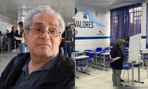 
							Aos 86 anos e em cadeira de rodas, eleitor vai às urnas; jovem autista vota pela segunda vez
						
						
