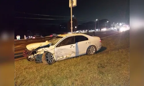 Homem morre carbonizado em grave acidente na BR-116 no PR; motorista foge e vai preso