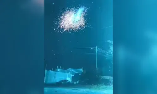 
							Vídeo flagra explosão em rede elétrica e ventos extremos durante temporal em Paranavaí (PR)
						
						