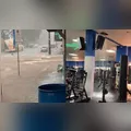 Temporal atinge Ivaiporã após alerta da Defesa Civil e causa alagamentos; vídeo