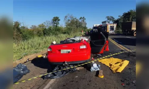 
							Duas pessoas morrem em tripla colisão na BR-376
						
						