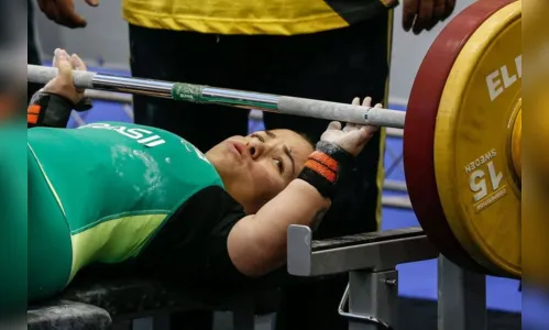 
							D'Andrea é 3ª melhor em torneio virtual de halterofilismo paralímpico
						
						