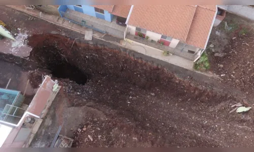 
							Buraco em terreno na Avenida Ivaí em Califórnia gera reclamação
						
						