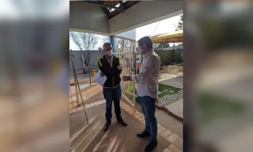 
							Escola Professor Alcides Ramos na reta final da reforma e ampliação
						
						