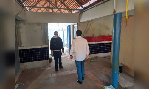
							Escola Professor Alcides Ramos na reta final da reforma e ampliação
						
						