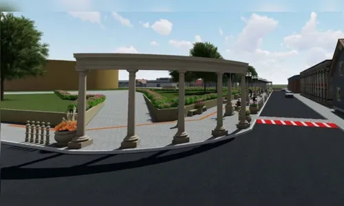 
							São Pedro do Ivaí inicia construção do calçadão
						
						
