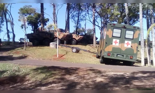 
							Exército realiza treinamento no Jaboti nesta quinta-feira; assista
						
						