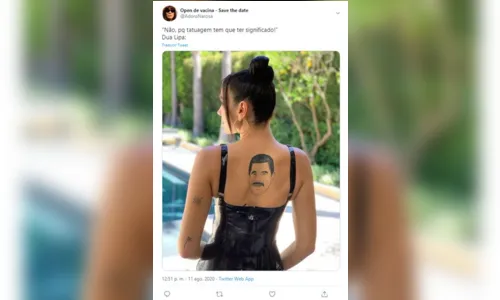 
							Dua Lipa tatua 