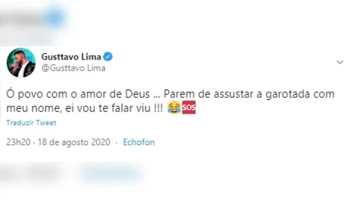 
							Gusttavo Lima pede para não utilizarem seu nome para assustar crianças; Assista
						
						