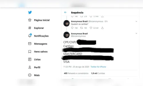 
							Dados de Michelle Bolsonaro são vazados em rede social por hackers
						
						