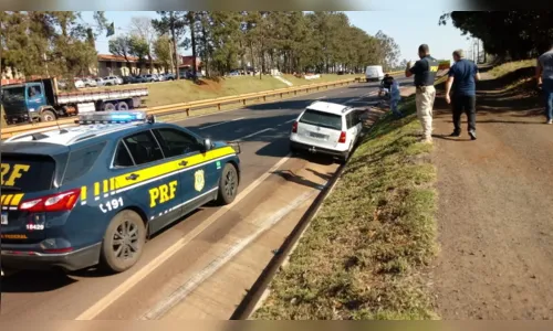 
							Ciclista é atropelado na BR-376 em frente ao 30º BIMec
						
						