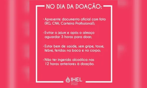 
							Padre Beffa precisa de doações de sangue
						
						