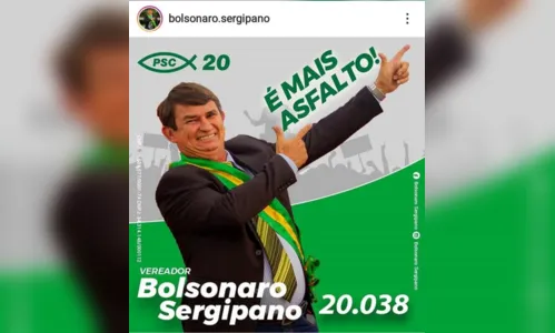 
							Candidato a vereador 'parecido' com o presidente Bolsonaro viraliza nas redes sociais
						
						