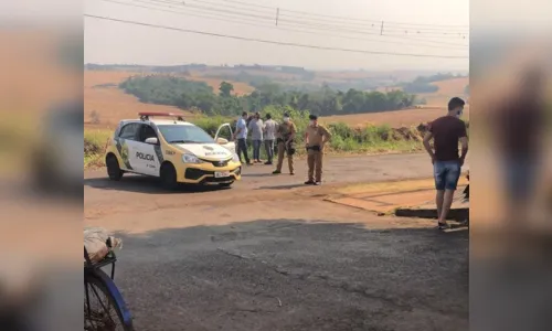 
							Suspeito é baleado após reagir a prisão em Jardim Alegre
						
						
