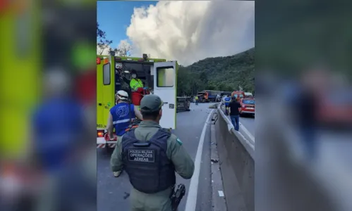 
							Acidente na serra do mar deixa um morto e dois feridos
						
						