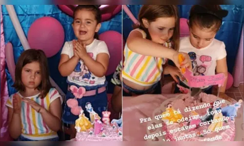 
							Briga entre irmãs termina em puxão de cabelo, cara de deboche e vira meme; assista
						
						