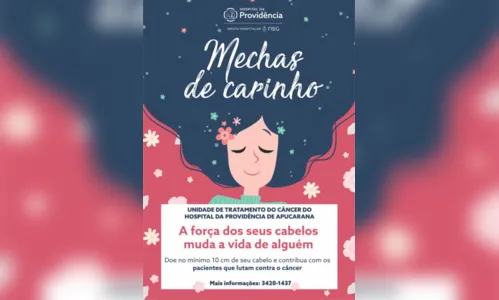 
							Providência arrecada doação de cabelos para pacientes com câncer
						
						