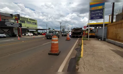
							Obras no trecho urbano da BR 376 deixam trânsito lento
						
						