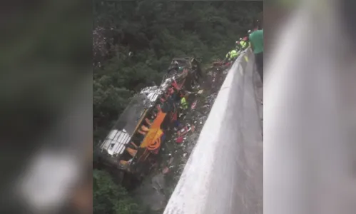 
							Acidente com óbitos envolvendo ônibus é registrado no litoral paranaense
						
						