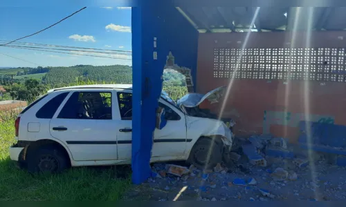
							Pai e filho estavam em carro que atingiu ponto de ônibus; veja
						
						