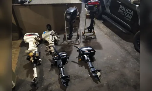 
							PM apreende armas de fogo e motores de popa com suspeita de furto
						
						