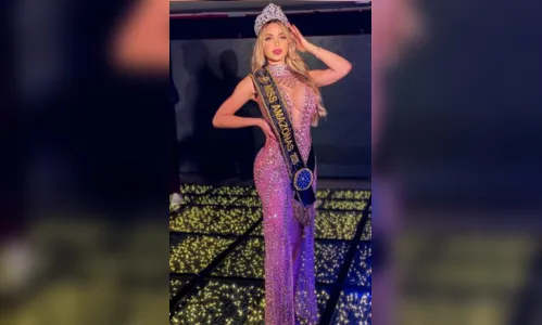 
						
							Miss Amazonas loira, Mariana Castilho, rebate ataques: 