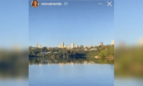 
							Ísis Valverde posta vídeo do Lago Jaboti e chama atenção de seguidores de Apucarana; assista
						
						