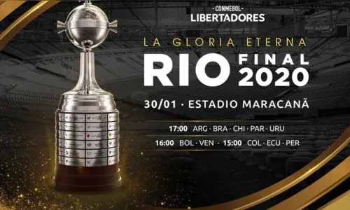 
							Conmebol anuncia a data da Final da Libertadores da América
						
						