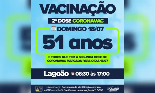 
							Apucarana vacina população de 36 anos neste domingo
						
						