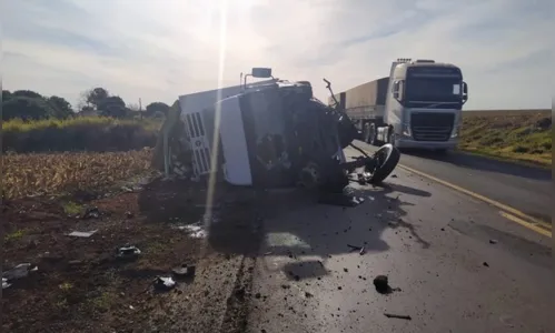 
							Colisão violenta resulta na morte de homem na PR-182
						
						