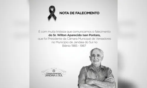 
							Ex-vereador de Jandaia do Sul morre aos 73 anos
						
						
