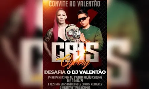 
						
							Lutadora de MMA se revolta e desafia DJ Ivis para uma luta
						
						