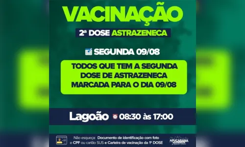 
							Apucarana vacina pessoas com 27 anos no sábado
						
						