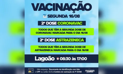 
							Apucarana vacina pessoas de 23 anos neste sábado
						
						