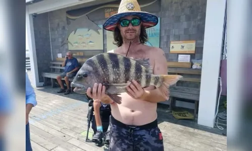 
							Peixe com 'dentes' é capturado nos EUA
						
						