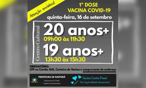
							Veja que será imunizado na quinta-feira em Ivaiporã
						
						