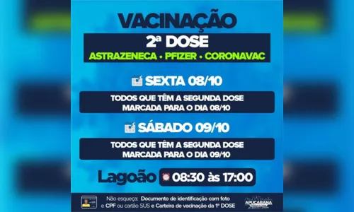 
							Apucarana anuncia vacinação para os próximos 5 dias
						
						
